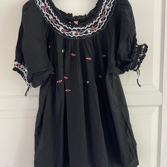 New! Free People Atlas Rose Tunic mini Dress Mountain Spring 20974 - Picture 4 of 9